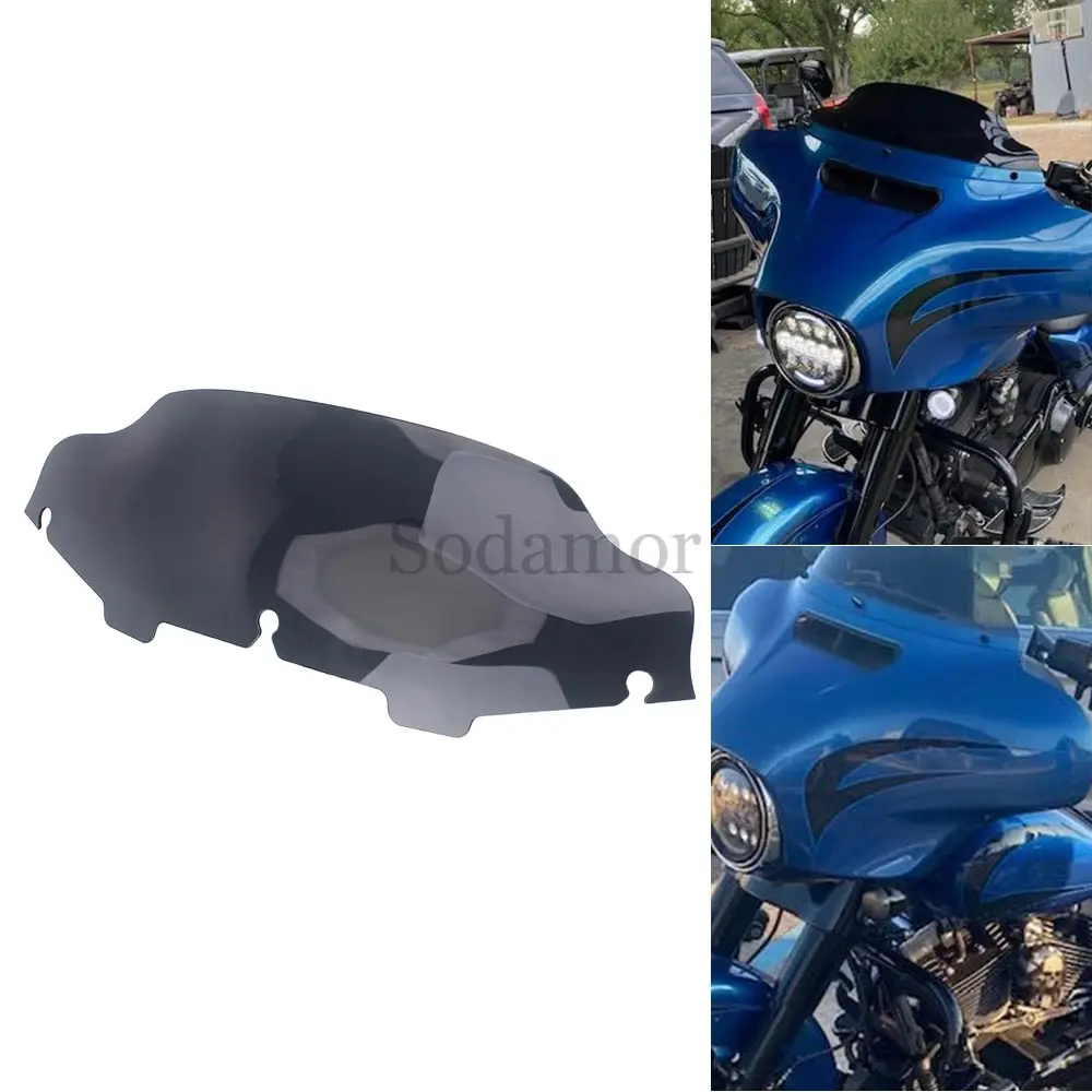 6" Light Smoke Wind Splitter Windshield For Harley Touring Electra Glide Street Glide Ultra Classic Cvo Trike Models 1996-2013
6" Light Smoke Wind Splitter Windshield For Harley Touring Electra Glide Street Glide Ultra Classic Cvo Trike Models 1996-2013