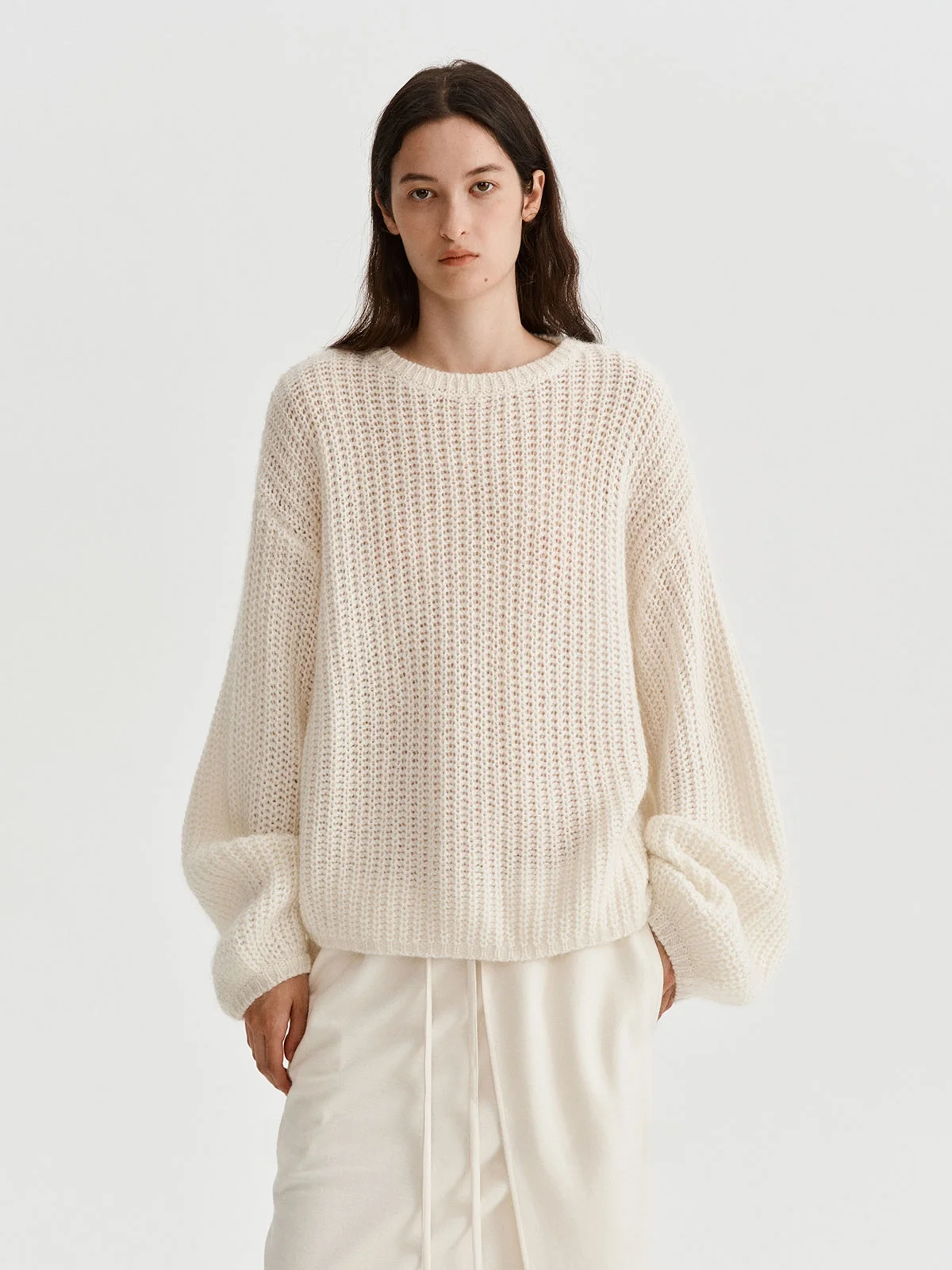 REWEAR Lightweight Voluminous Camere Wrap Sve Knitted Sweater Comfortable Casual Sle Women's Spring Autumn Winter
REWEAR Lightweight Voluminous Camere Wrap Sve Knitted Sweater Comfortable Casual Sle Women's Spring Autumn Winter