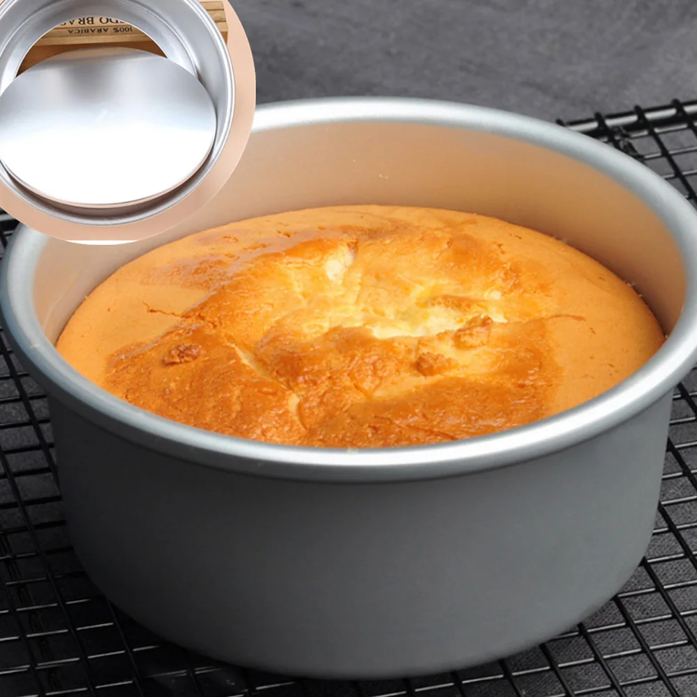 5 Pcs Baking Trays for Oven Aluminum Alloy Cake Mold Pan Bakeware Pans Small Round Silver Mini 
5 Pcs Baking Trays for Oven Aluminum Alloy Cake Mold Pan Bakeware Pans Small Round Silver Mini