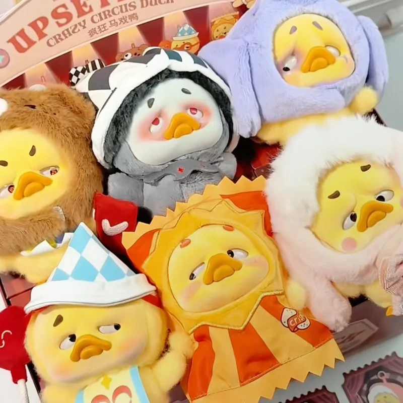 Original Upset Duck V4 Crazy Circus Series Cute Vinyl Blind Box Trendy Play Anime Figure Duck Doll Ornament Gift Pendant Toys
Original Upset Duck V4 Crazy Circus Series Cute Vinyl Blind Box Trendy Play Anime Figure Duck Doll Ornament Gift Pendant Toys