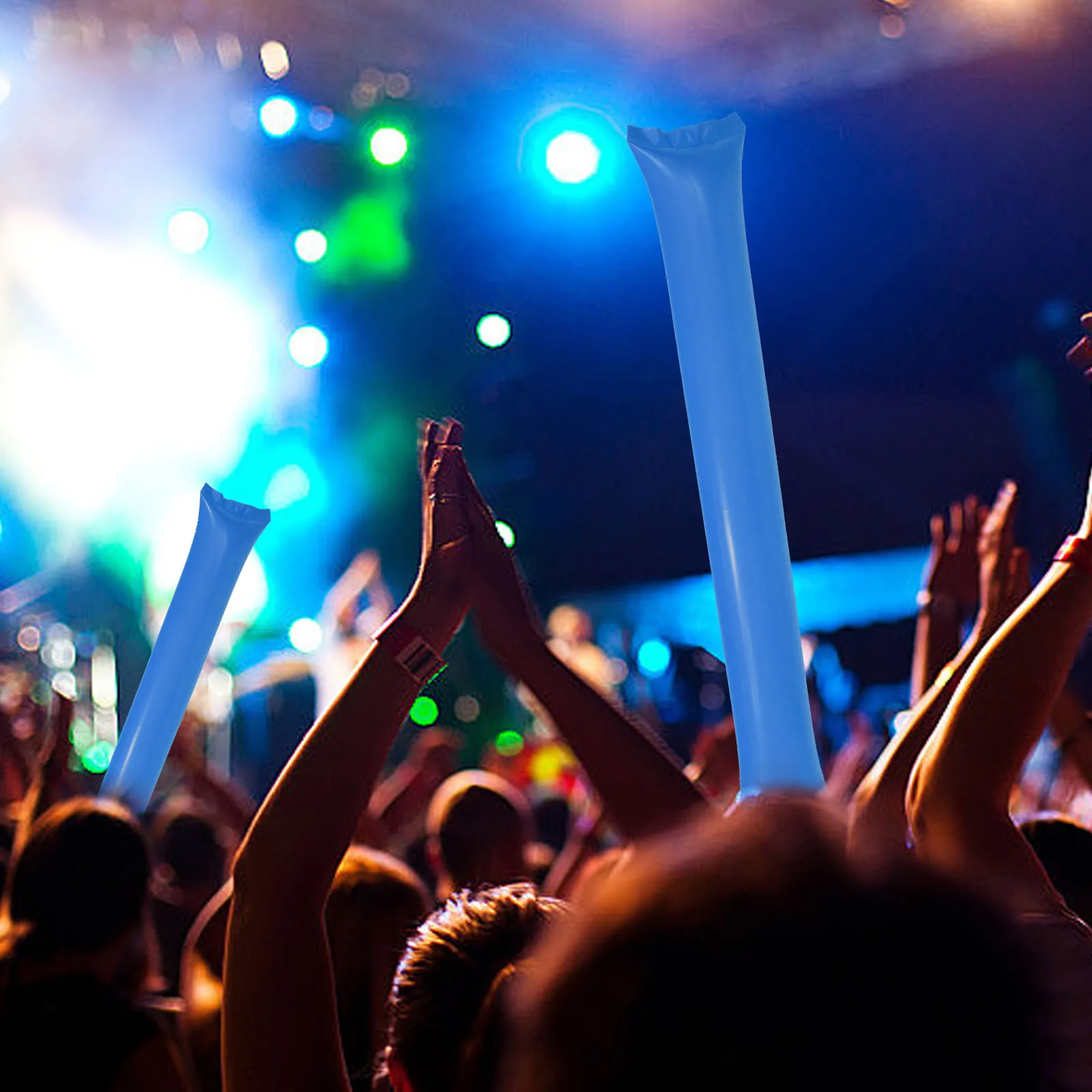40pcs Inflatable Sticks Noise Makers For Concert Sports Events Party Favors Festival Outdoor Activities Kids Cheering Sticks
40pcs Inflatable Sticks Noise Makers For Concert Sports Events Party Favors Festival Outdoor Activities Kids Cheering Sticks