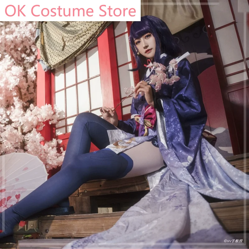 Кимоно для косплея Genshin Impact Raiden Ei Raidenshogun, Женский костюм для косплея, косплей-костюм, аниме вечерние Униформа Hallowen, ролевая игра 
Кимоно для косплея Genshin Impact Raiden Ei Raidenshogun, Женский костюм для косплея, косплей-костюм, аниме вечерние Униформа Hallowen, ролевая игра