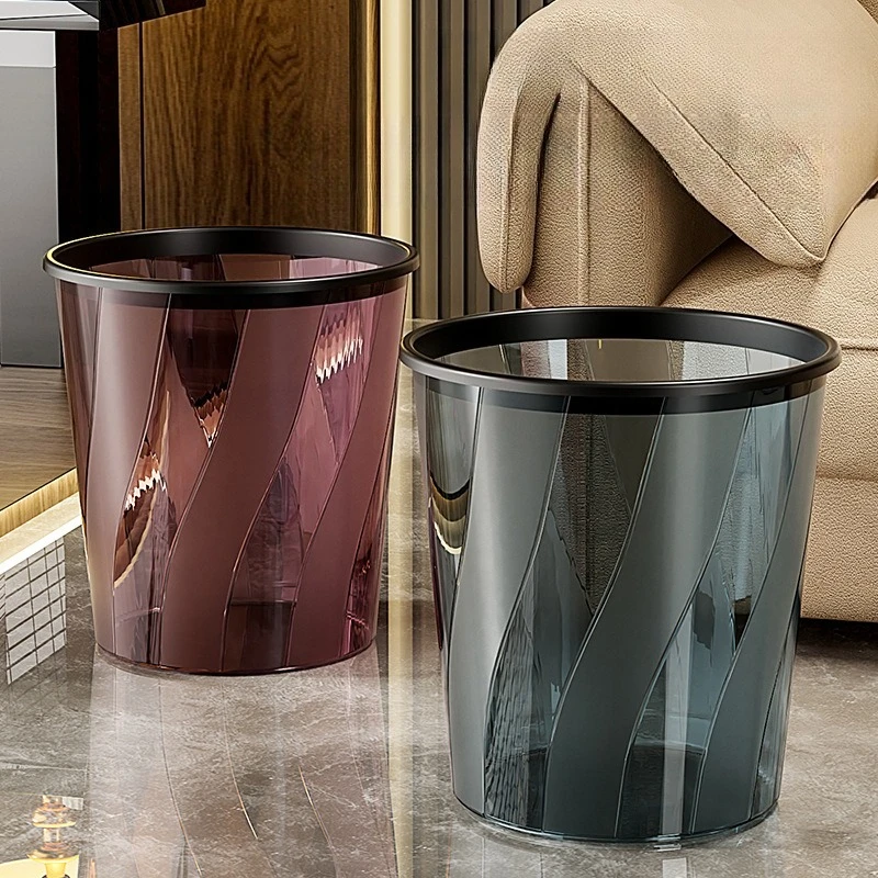 Large Round Trash Can for Home Kitchen Bathroom Office with Press Ring Household Garbage Bin
Large Round Trash Can for Home Kitchen Bathroom Office with Press Ring Household Garbage Bin