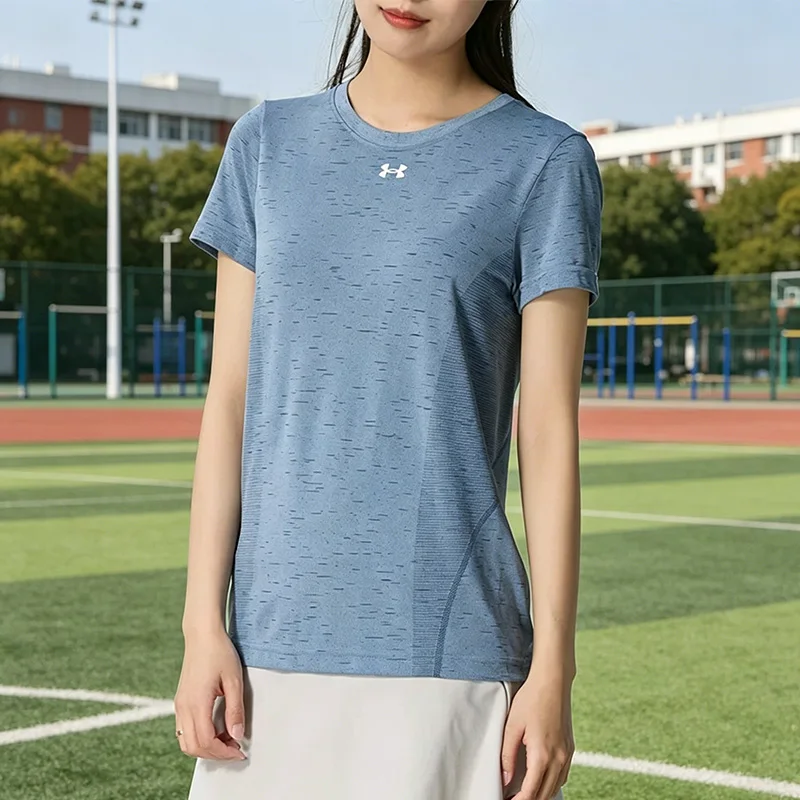 Under Armour Vanish Seamless Women's Short-Sleeved Training Fitness T-Shirt 1384406 - 466-100
Under Armour Vanish Seamless Women's Short-Sleeved Training Fitness T-Shirt 1384406 - 466-100