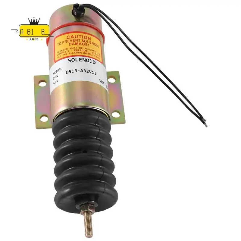 ABIB -1 Piece 12V Excavator Fuel Shut Off Solenoid Replacement Parts Accessories For Trombetta D513-A32V12 D513A32V12
ABIB -1 Piece 12V Excavator Fuel Shut Off Solenoid Replacement Parts Accessories For Trombetta D513-A32V12 D513A32V12