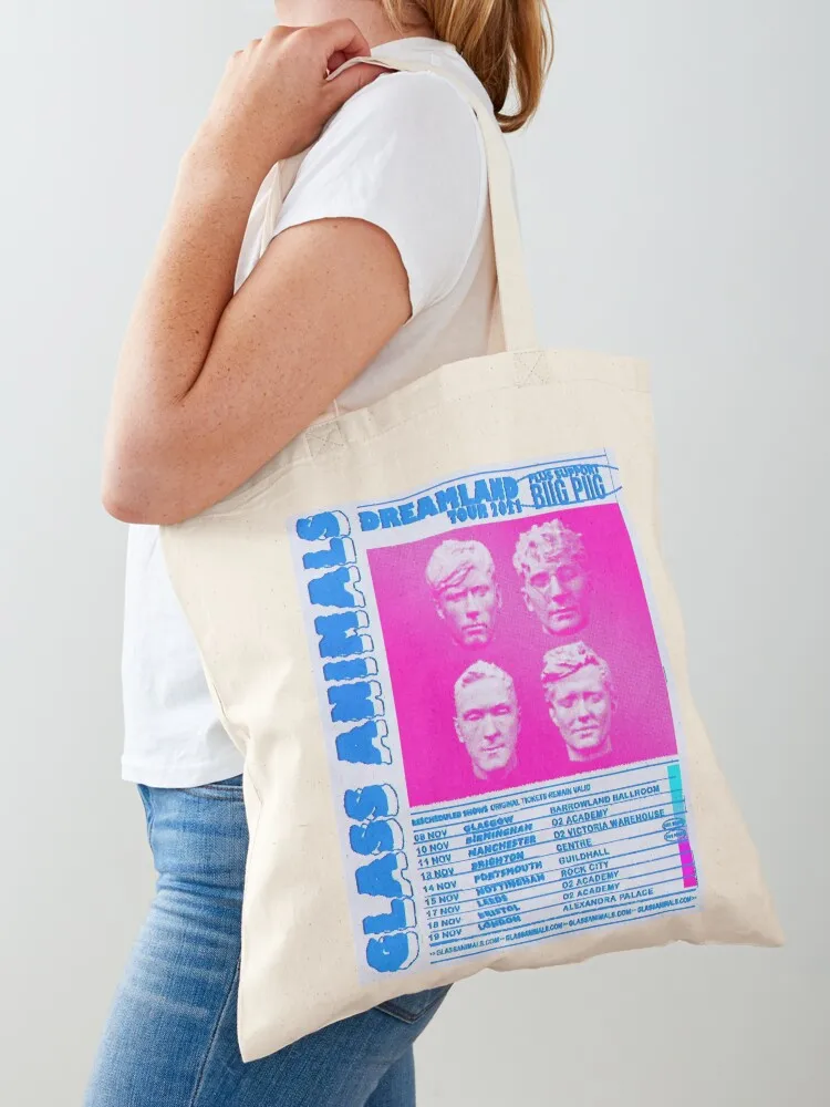Классическая большая сумка Glass Animals Dreamland Tour, многоразовые сумки для продуктов, сумка для покупок, тканевые сумки, настраиваемая большая сумка
Классическая большая сумка Glass Animals Dreamland Tour, многоразовые сумки для продуктов, сумка для покупок, тканевые сумки, настраиваемая большая сумка