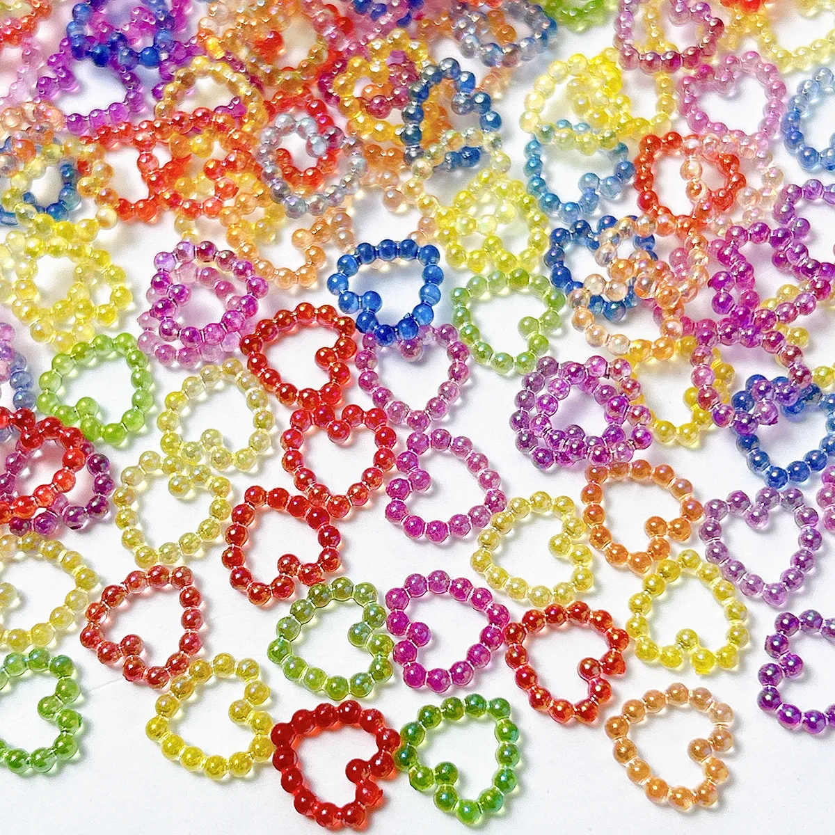50PCS 10MM Mixed Colors 3D Acrylic Nail Art Love Heart Frame Charms Parts Kawaii Accessories Nails Decoration Manicure Supplies
50PCS 10MM Mixed Colors 3D Acrylic Nail Art Love Heart Frame Charms Parts Kawaii Accessories Nails Decoration Manicure Supplies