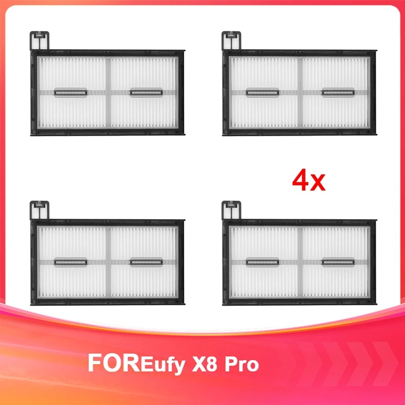 ABDJ-4 шт. сменные фильтры для пылесоса серии Eufy X8 Pro-аксессуары для роботизированного вакуумного фильтра X8 Pro
ABDJ-4 шт. сменные фильтры для пылесоса серии Eufy X8 Pro-аксессуары для роботизированного вакуумного фильтра X8 Pro