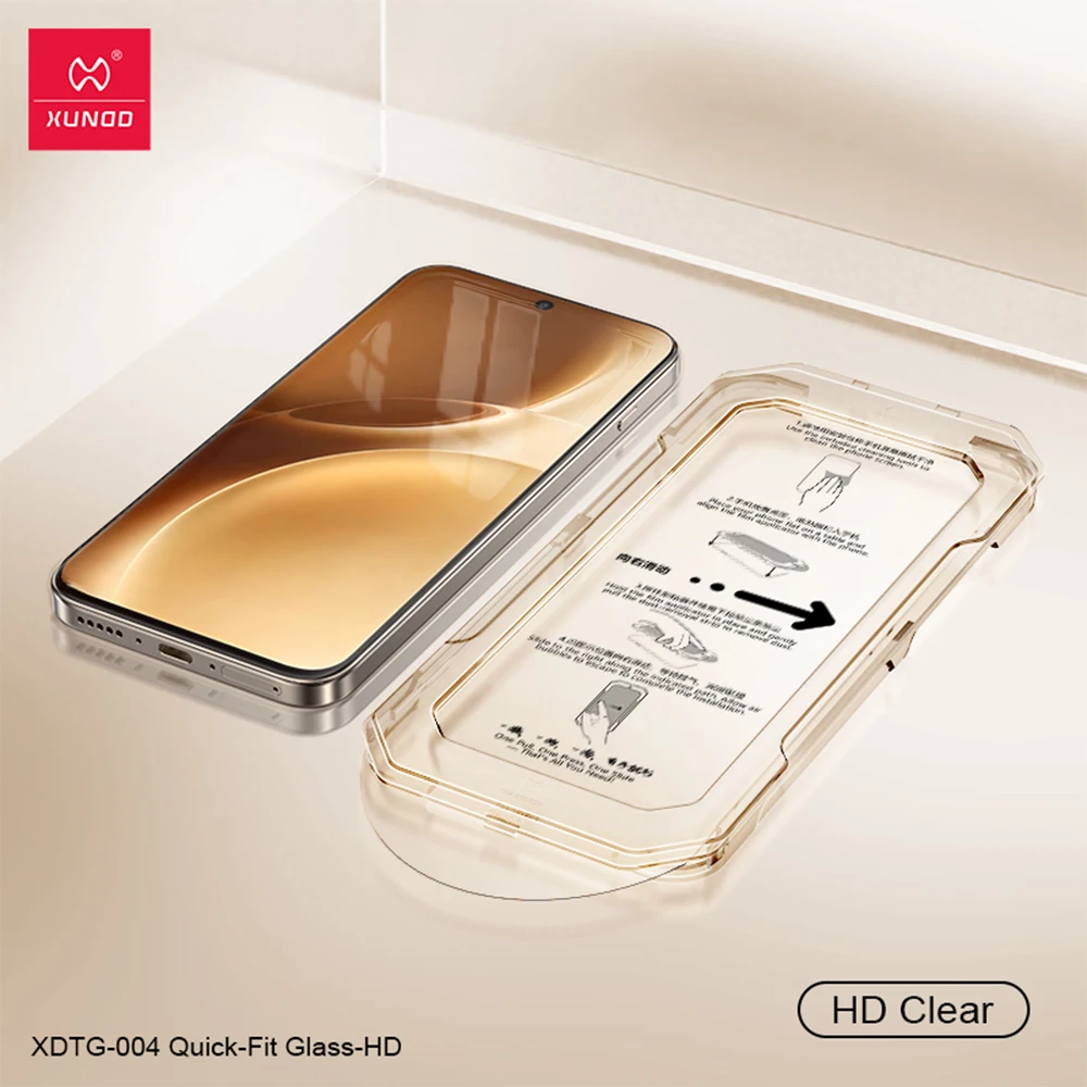 Xundd Tempered Glass Screen Protector For VIVO X300 Pro/X300 2.5D HD Anti-Scratch Fast Install Glass For VIVO X300 Pro
Xundd Tempered Glass Screen Protector For VIVO X300 Pro/X300 2.5D HD Anti-Scratch Fast Install Glass For VIVO X300 Pro