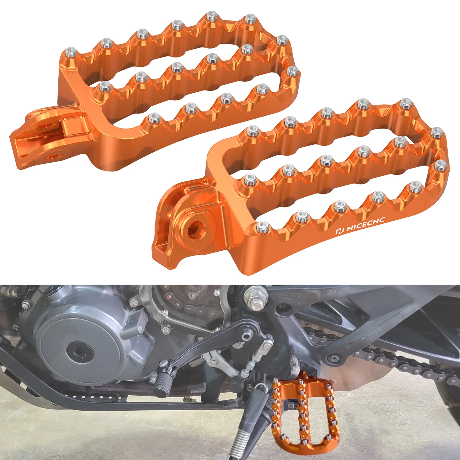 For KTM 390 Adventure Flat Footrests Motorcycle Wide Foot Pedals Footpegs for KTM 390 ADV 390 Adventure 2020 2021 2022 2023 2024
For KTM 390 Adventure Flat Footrests Motorcycle Wide Foot Pedals Footpegs for KTM 390 ADV 390 Adventure 2020 2021 2022 2023 2024