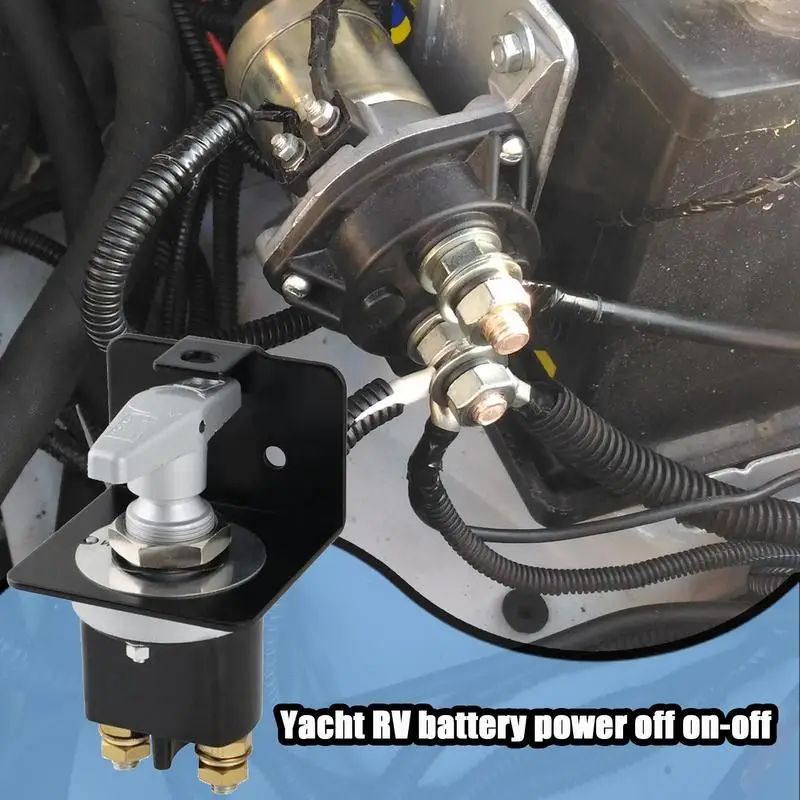 RV Battery Disconnect 12V-36V Heavy Duty Battery Quick Disconnect Automotive Power Cutoff Master Power Shut Off Isolator With
RV Battery Disconnect 12V-36V Heavy Duty Battery Quick Disconnect Automotive Power Cutoff Master Power Shut Off Isolator With