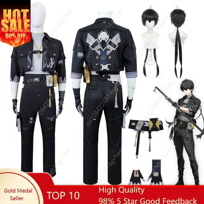 New Game Wuthering Waves Rover Cosplay Costume Rover Male Cosplay Outfit Wig Halloween Carnival Uniform Christmas Party for Men
New Game Wuthering Waves Rover Cosplay Costume Rover Male Cosplay Outfit Wig Halloween Carnival Uniform Christmas Party for Men