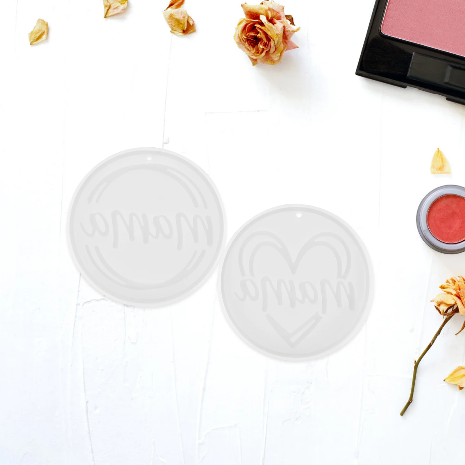 2Pcs Keychain Silicone Mold Mom Words for DIY Necklace Pendant Crafting Epoxy Resin Mold Supplies Mom Words Silicone Molds
2Pcs Keychain Silicone Mold Mom Words for DIY Necklace Pendant Crafting Epoxy Resin Mold Supplies Mom Words Silicone Molds