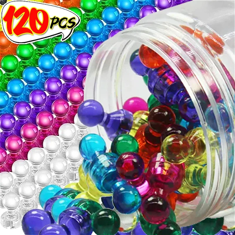 8/120PCS Mini Colorful Pushpins Magentic Office Strong Neodymium Magnet Refrigerator Stickers Whiteboard Map Pushpin Wholesale
8/120PCS Mini Colorful Pushpins Magentic Office Strong Neodymium Magnet Refrigerator Stickers Whiteboard Map Pushpin Wholesale