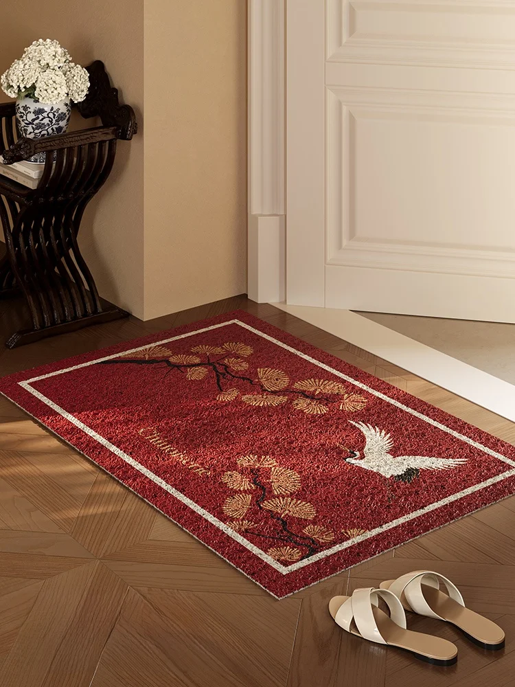 Современный китайский входной коврик, противоскользящий грязеотталкивающий дверной коврик, шелковый круг, домашний декор, коврик lway, коврик с растительным цветочным узором
Современный китайский входной коврик, противоскользящий грязеотталкивающий дверной коврик, шелковый круг, домашний декор, коврик lway, коврик с растительным цветочным узором