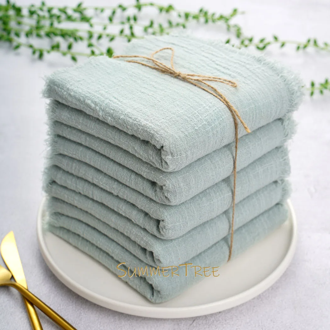 50 Pack 32x32cm Cotton Gauze Napkins Vintage Textured Design Table Linens Christmas Wedding Party Boho Retro Decor Wholesale
50 Pack 32x32cm Cotton Gauze Napkins Vintage Textured Design Table Linens Christmas Wedding Party Boho Retro Decor Wholesale