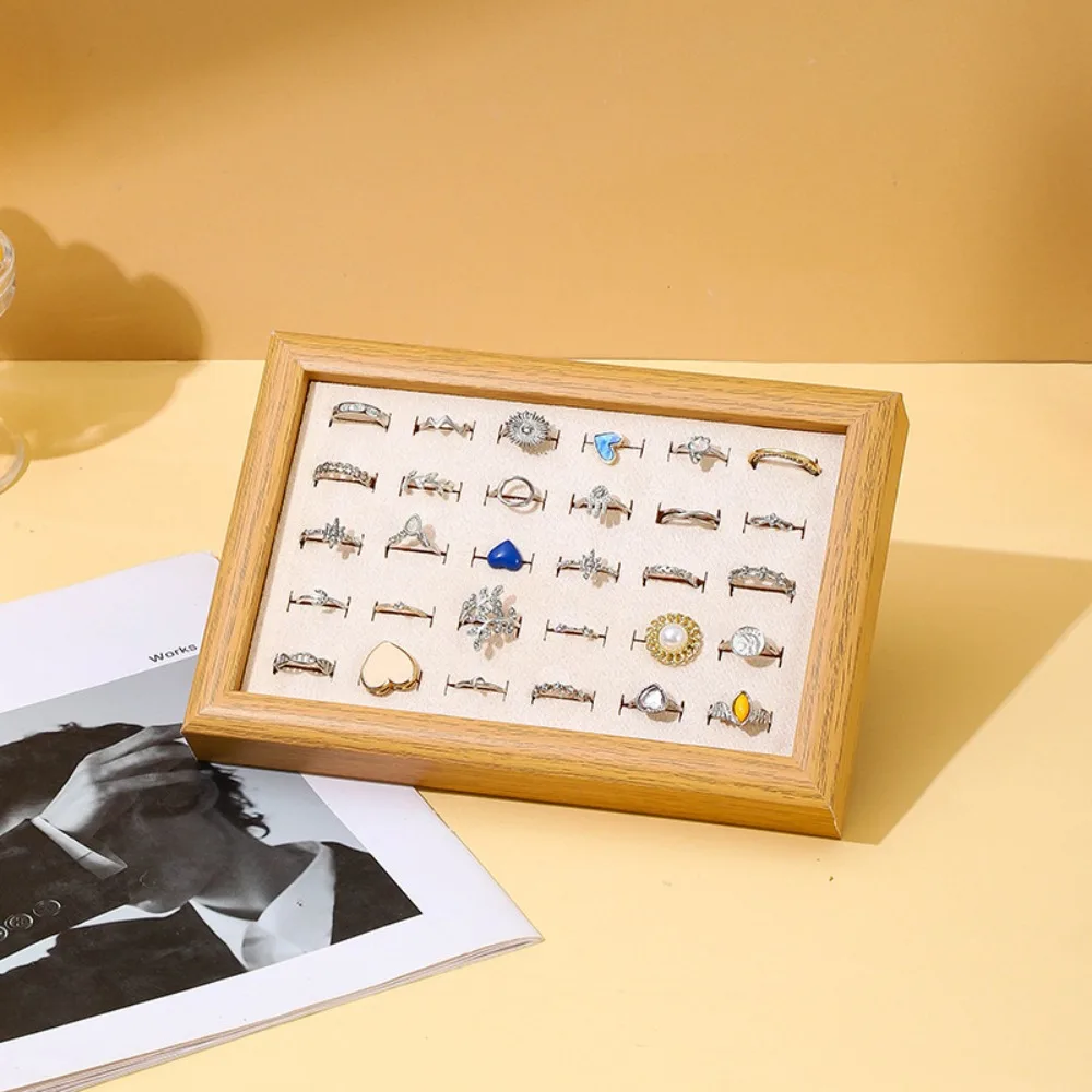 30-слотовые модные подносы для ювелирных изделий, бархатные штабелируемые подносы для колец, большая емкость, износостойкая стойка для хранения колец на палец, счетчик
30-слотовые модные подносы для ювелирных изделий, бархатные штабелируемые подносы для колец, большая емкость, износостойкая стойка для хранения колец на палец, счетчик