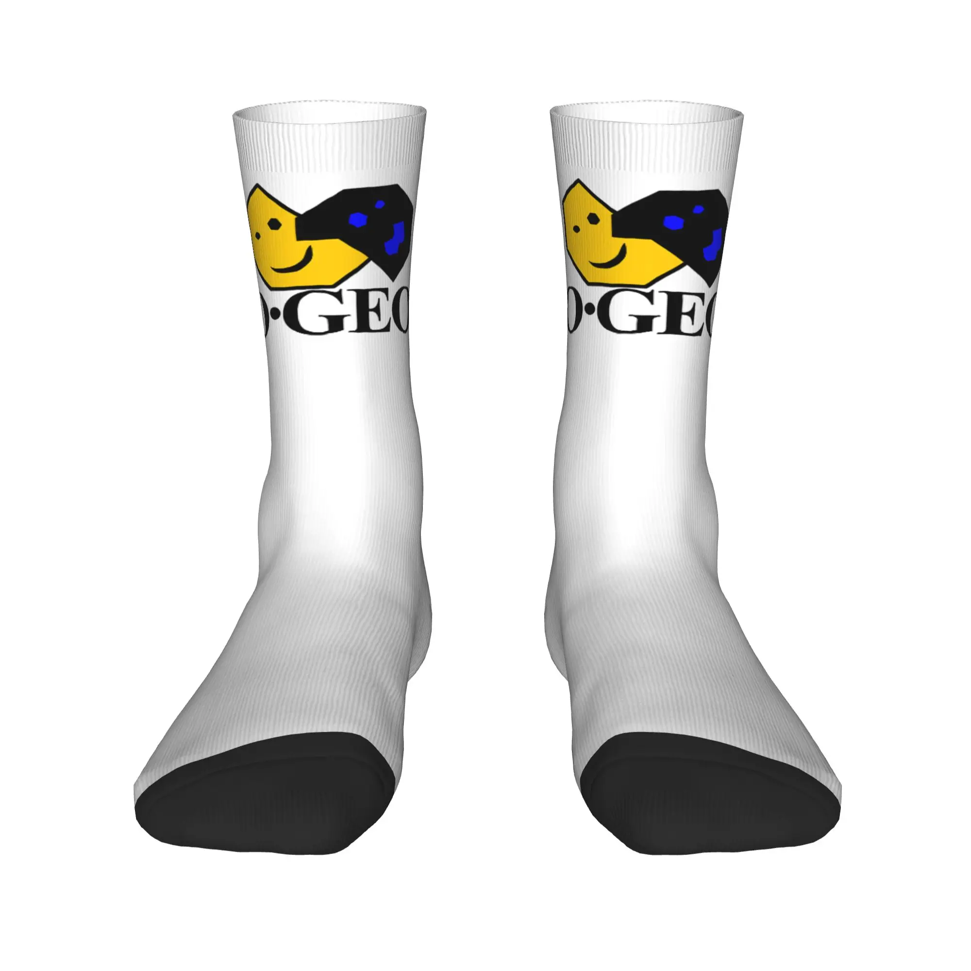 Custom Funny Printing Neo Geo Logo Socks for Women Men Stretchy Summer Autumn Winter Neogeo Arcade Game Crew Socks
Custom Funny Printing Neo Geo Logo Socks for Women Men Stretchy Summer Autumn Winter Neogeo Arcade Game Crew Socks