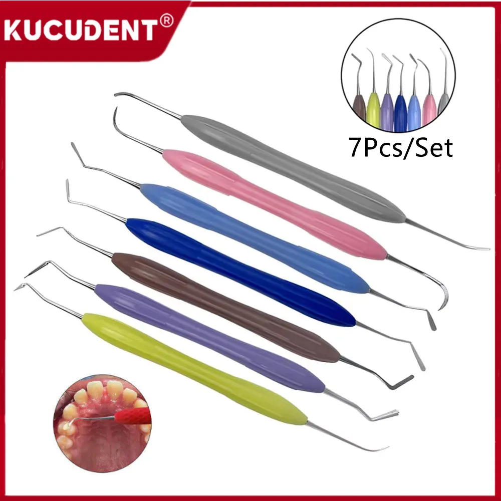 7Pcs/Set Dental Composite Resin Filling Spatula Aesthetic Restoration Kit Resin Filler Knife Double Ends Dentistry Instruments
7Pcs/Set Dental Composite Resin Filling Spatula Aesthetic Restoration Kit Resin Filler Knife Double Ends Dentistry Instruments