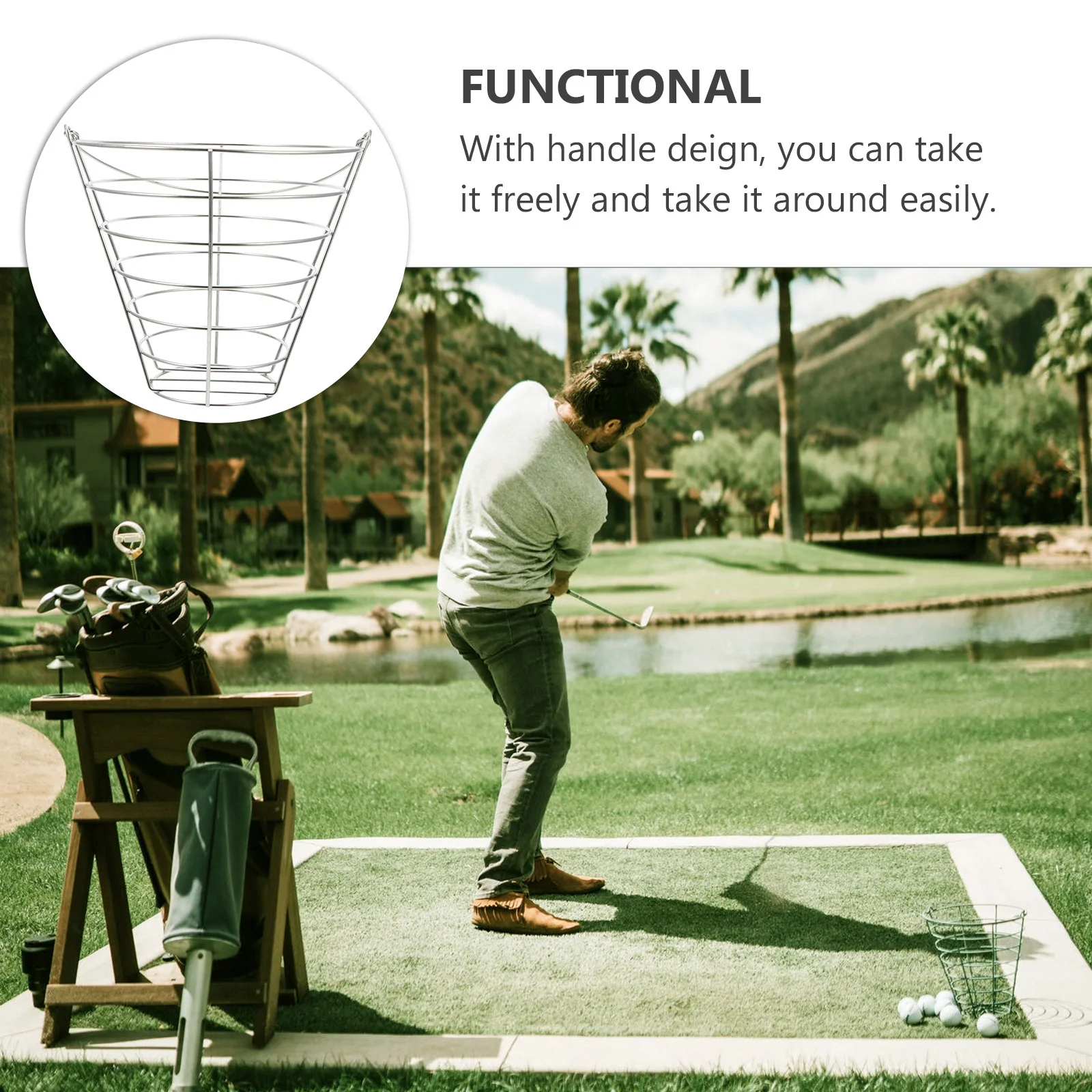 Ball Basket Iron Metal Container Handle Design Large Capacity 50 Ball Holder Durable Lightweight Outdoor Stadium Use 
Ball Basket Iron Metal Container Handle Design Large Capacity 50 Ball Holder Durable Lightweight Outdoor Stadium Use