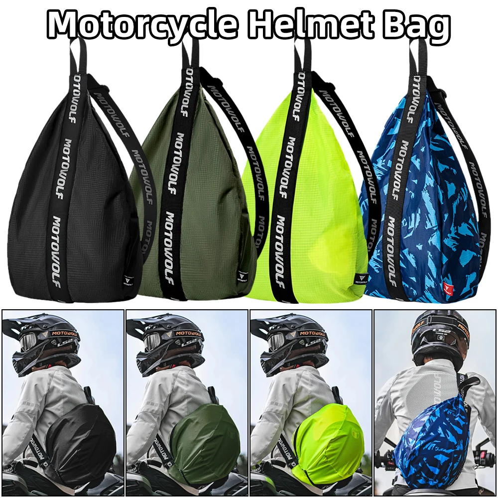 Simple Style Motorcycle Helmet Bag for Men Women Full Face Helmet Backpack Outdoor Sport Cycling Travel Bag Water-Repellent
Simple Style Motorcycle Helmet Bag for Men Women Full Face Helmet Backpack Outdoor Sport Cycling Travel Bag Water-Repellent