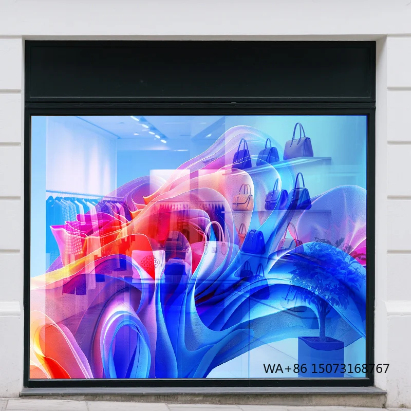 ultra Thin Transparent Adhesive 3mm P4 P5 P6 P8 P10 P16 Flexible Film See-through View Display Panel Led Screen
ultra Thin Transparent Adhesive 3mm P4 P5 P6 P8 P10 P16 Flexible Film See-through View Display Panel Led Screen