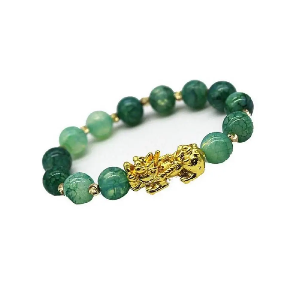 Fashion New Pixiu Attract Wealth Feng Shui Women Obsidian Stone Beads Bracelets Wristband Good Luck Bangle
Fashion New Pixiu Attract Wealth Feng Shui Women Obsidian Stone Beads Bracelets Wristband Good Luck Bangle