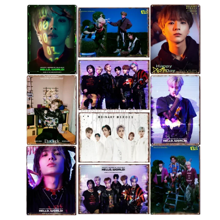 Xdinary Heroes o World Wall Mural Funny Modern Room Vintage Art Painting Metal Tin Sign wall decor retro Living Motorcycle Garag 
Xdinary Heroes o World Wall Mural Funny Modern Room Vintage Art Painting Metal Tin Sign wall decor retro Living Motorcycle Garag