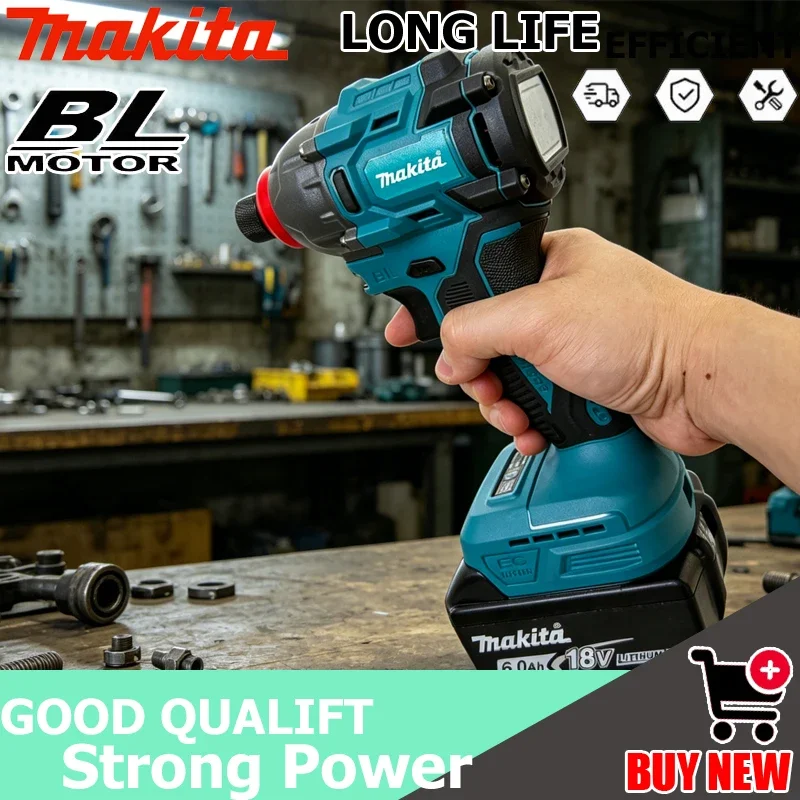 Makita 21V Brushless Electric Impact Screwdriver, Multifunctional Portable DIY Power Tool for Household and Industrial Use
Makita 21V Brushless Electric Impact Screwdriver, Multifunctional Portable DIY Power Tool for Household and Industrial Use