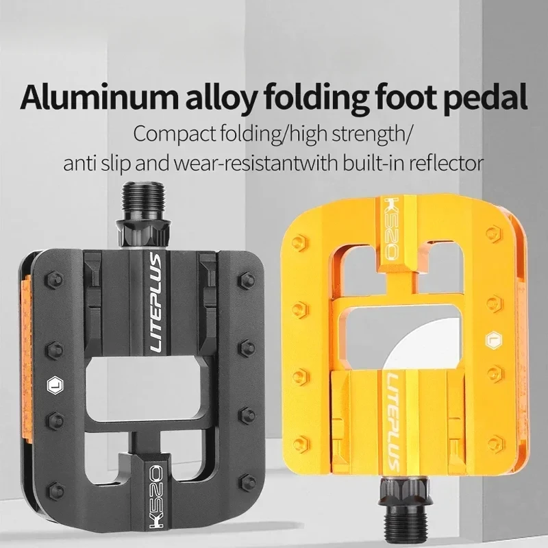1pair Liteplus Foldable Bike Pedals Slide Solid Aluminum Alloy Fast Fold Bicycle Pedals Bmx Bike Folding Pedals Bike Parts
1pair Liteplus Foldable Bike Pedals Slide Solid Aluminum Alloy Fast Fold Bicycle Pedals Bmx Bike Folding Pedals Bike Parts