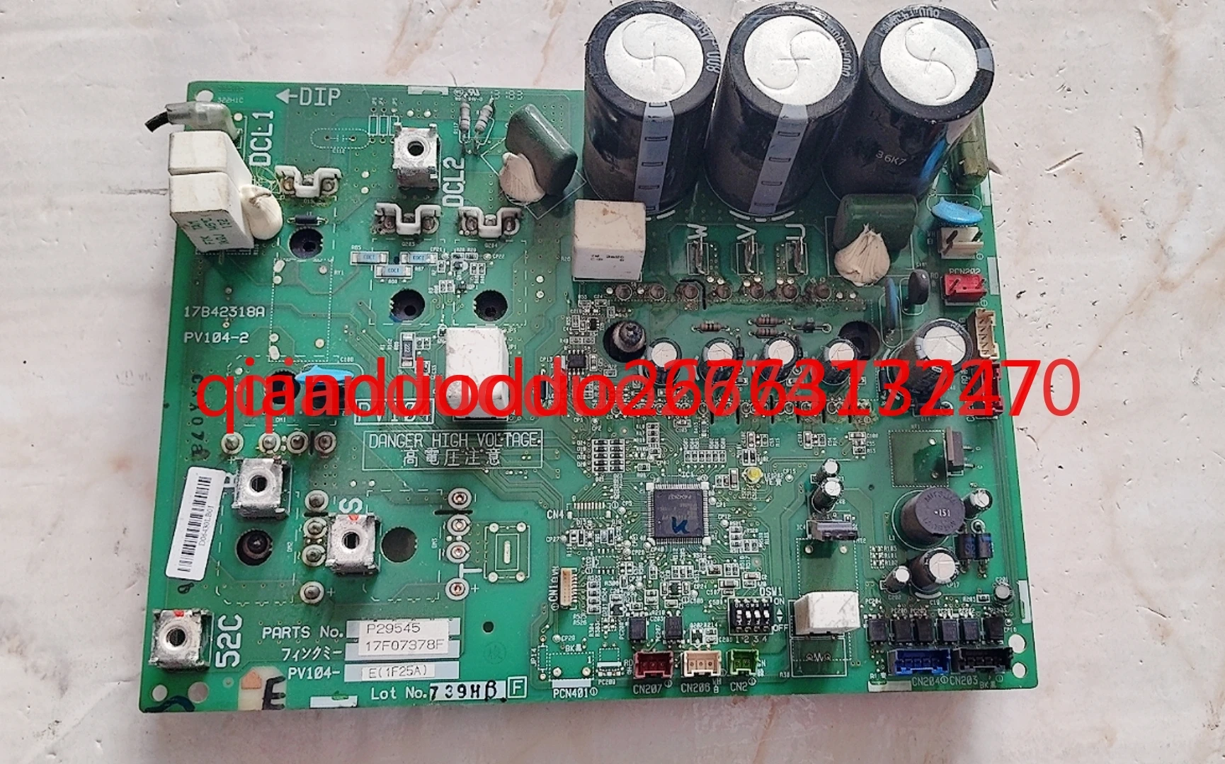 Подходит для центрального кондиционера Hitachi, основная плата, инверторная плата P29545 17F07378F 17B42318A
Подходит для центрального кондиционера Hitachi, основная плата, инверторная плата P29545 17F07378F 17B42318A