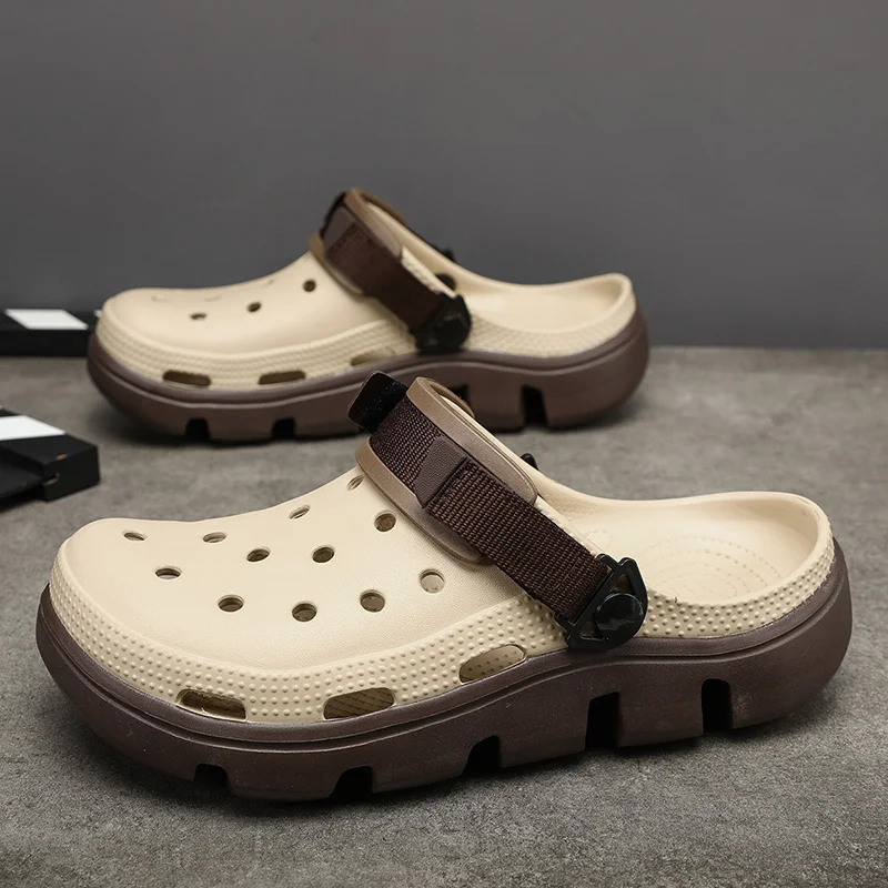 Oversize Men Genuine Leather Beach Slippers Wear Resistant Soft Sole Breathable Non Slip Casual Outdoor Vacation Wear
Oversize Men Genuine Leather Beach Slippers Wear Resistant Soft Sole Breathable Non Slip Casual Outdoor Vacation Wear