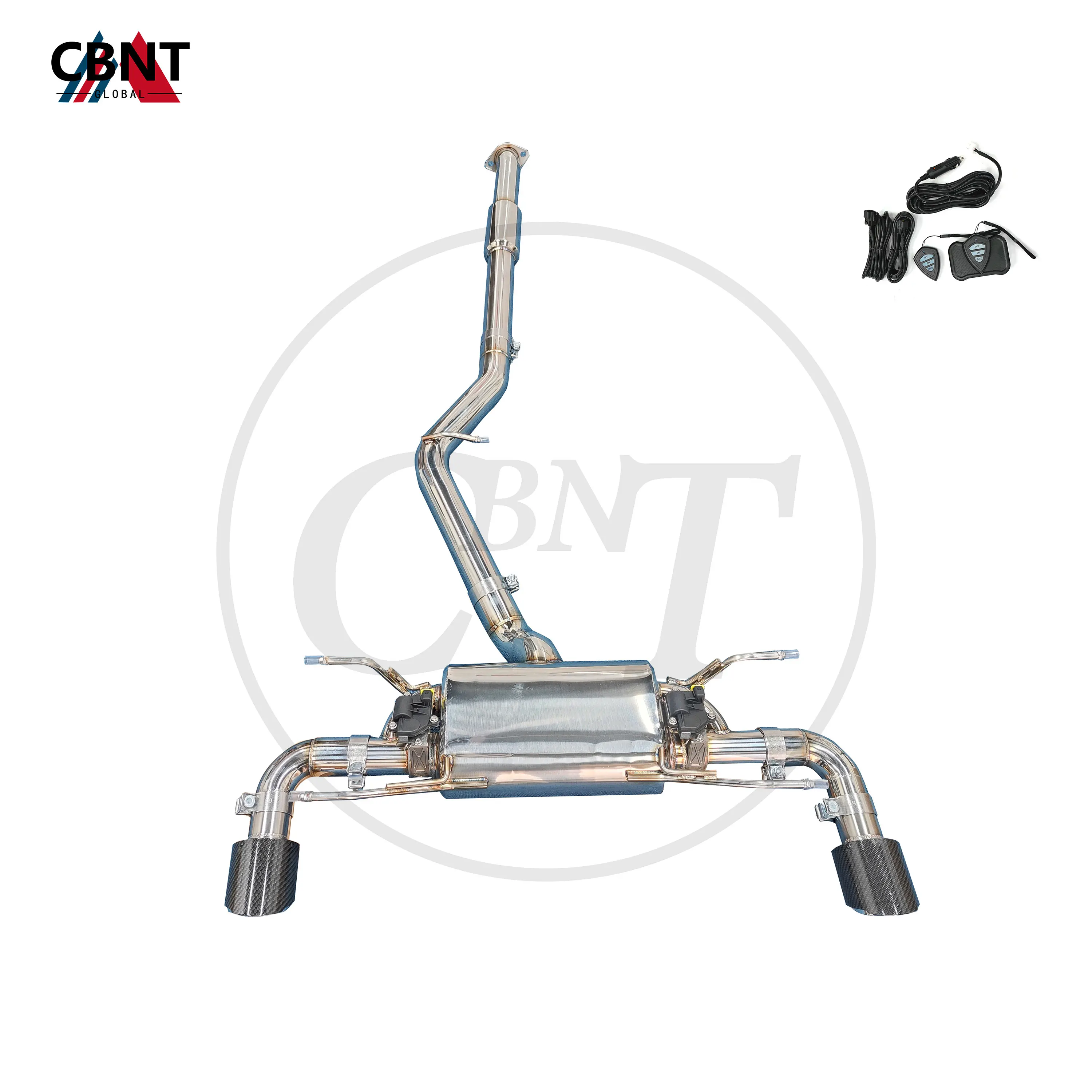 CBNT Exhaust Pipe For Toyota GT86 2.0L Valved Exhaust Muffler Catback Remote Control SS304 High Performance Exhaust Systems
CBNT Exhaust Pipe For Toyota GT86 2.0L Valved Exhaust Muffler Catback Remote Control SS304 High Performance Exhaust Systems