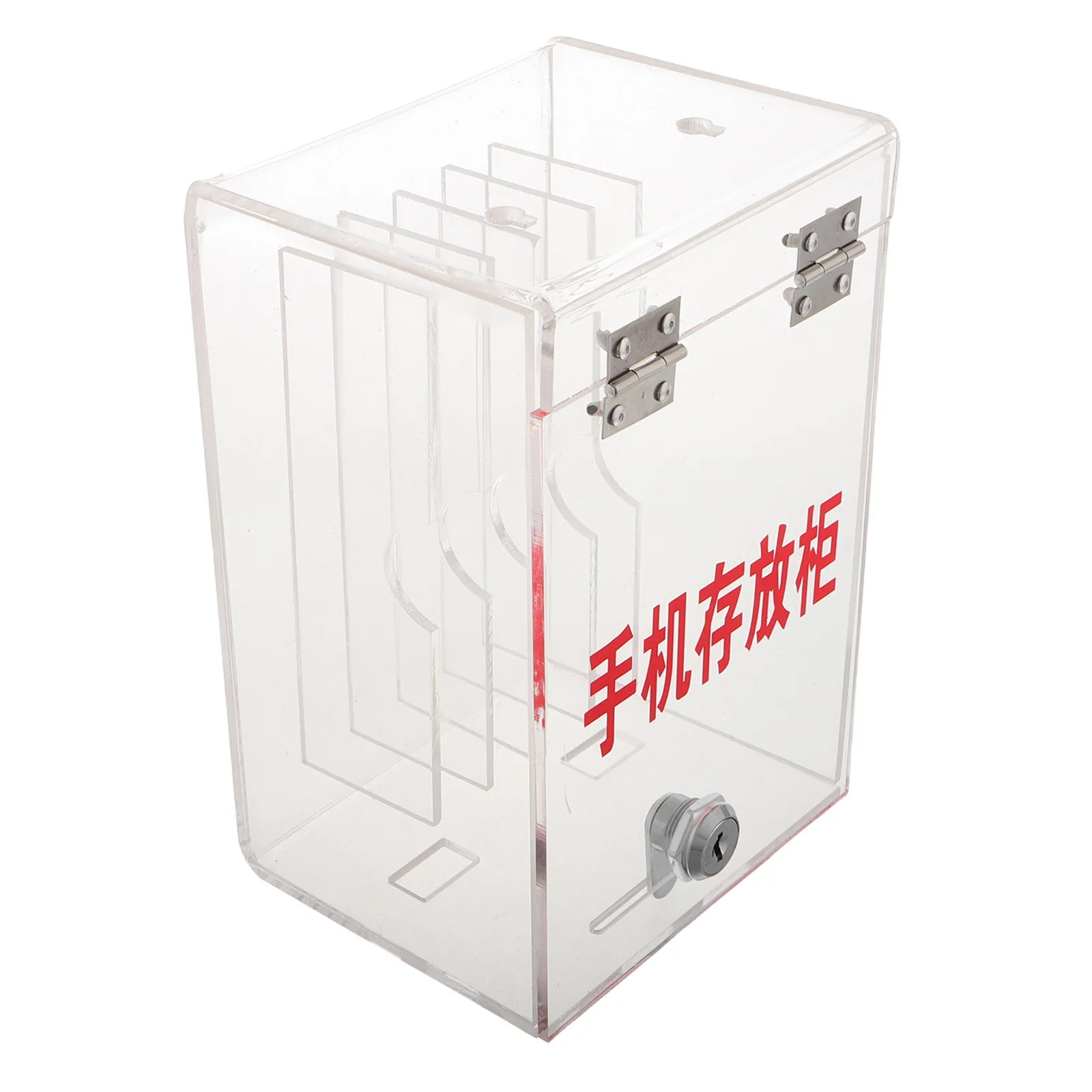Lockable Clear Acrylic Cellphone Storage Cabinet with Key Lock Large Capacity Phone Locker Box for Workplace School and Home
Lockable Clear Acrylic Cellphone Storage Cabinet with Key Lock Large Capacity Phone Locker Box for Workplace School and Home
