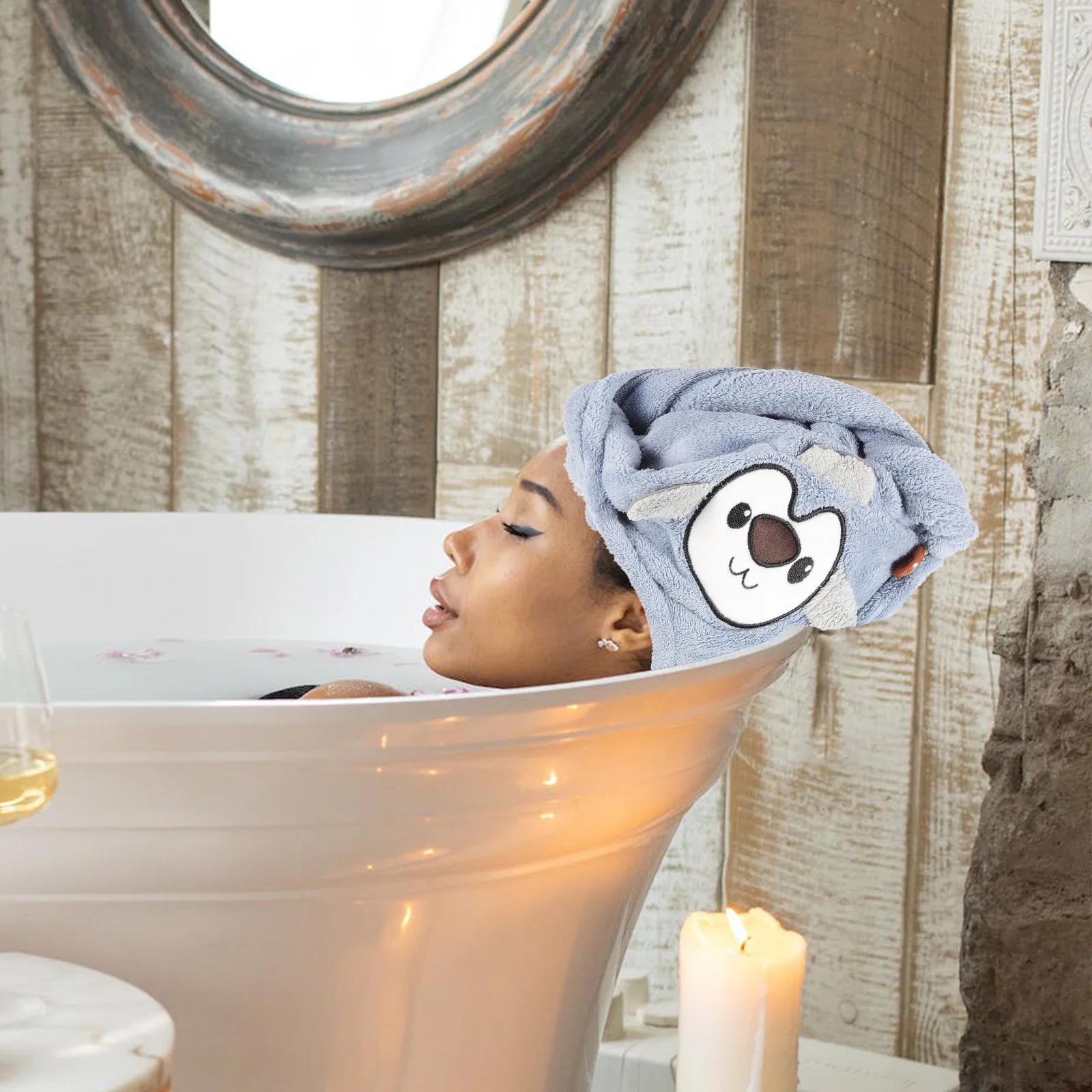Hair Drying Towel Microfiber Quick Absorbent Wrap for Wet Hair Ladies Cap Girls Soft Cartoon Pattern Travel Use Compact Size
Hair Drying Towel Microfiber Quick Absorbent Wrap for Wet Hair Ladies Cap Girls Soft Cartoon Pattern Travel Use Compact Size