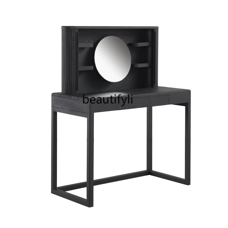 zqDresser Solid Wood Light Luxury Modern Minimalist Bedroom Integrated Mirror Makeup Table Storage High Sense
zqDresser Solid Wood Light Luxury Modern Minimalist Bedroom Integrated Mirror Makeup Table Storage High Sense