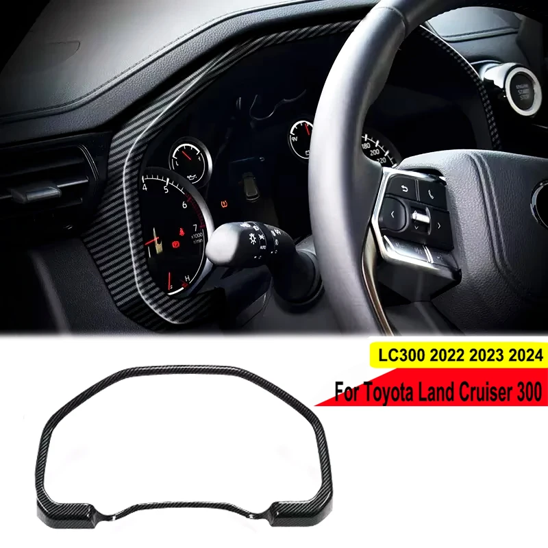 LHD For Toyota Land Cruiser 300 LC300 2022-2024 Carbon Fiber Car Dashboard Panel Cover Trim Decoration Frame Car Accessories
LHD For Toyota Land Cruiser 300 LC300 2022-2024 Carbon Fiber Car Dashboard Panel Cover Trim Decoration Frame Car Accessories