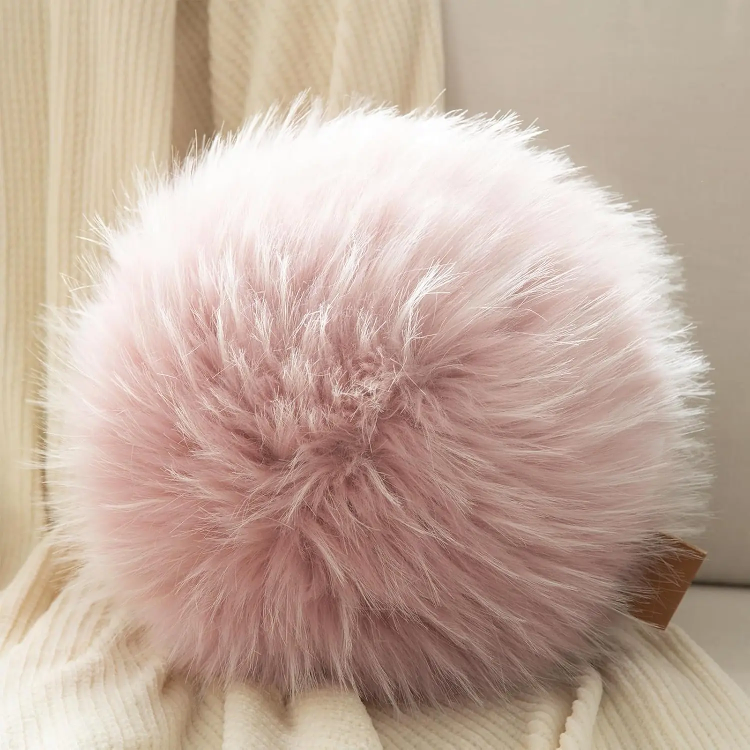 Ashler Plush Round Pillows, Ball Throw Pillow With Handle, Luxury Soft Decorative Cushion, Modern Home Decor Fluffy Round
Ashler Plush Round Pillows, Ball Throw Pillow With Handle, Luxury Soft Decorative Cushion, Modern Home Decor Fluffy Round