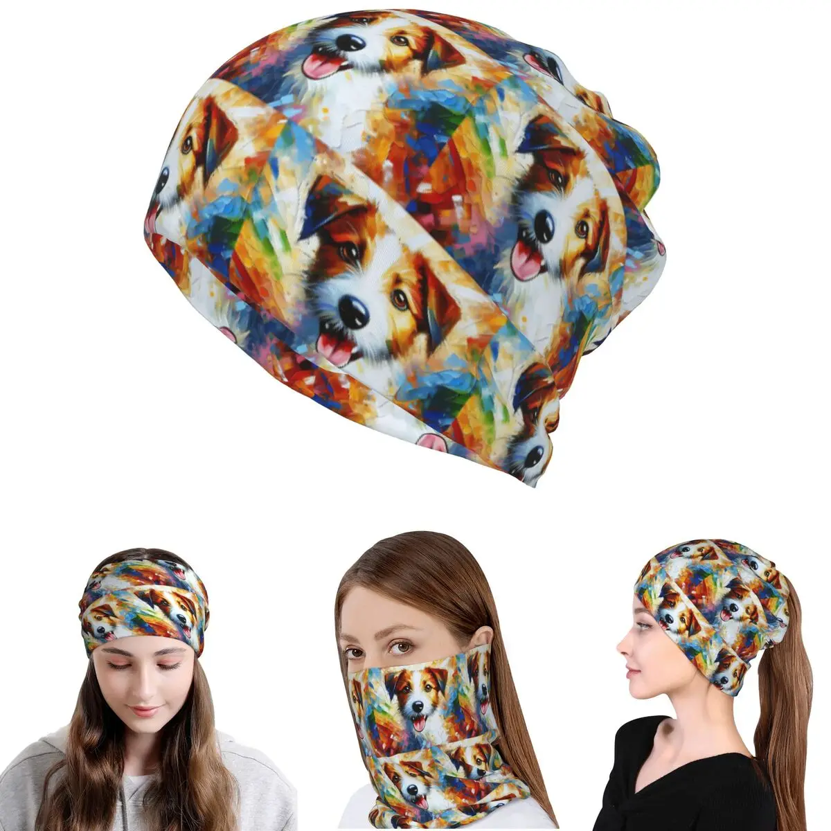Kromfohrlander Dog Jack Russell Terrier Acrylic Bandana Neck Gaiter Wrap Mask Scarf Headband Beanies Hat for Men Women Windproof
Kromfohrlander Dog Jack Russell Terrier Acrylic Bandana Neck Gaiter Wrap Mask Scarf Headband Beanies Hat for Men Women Windproof