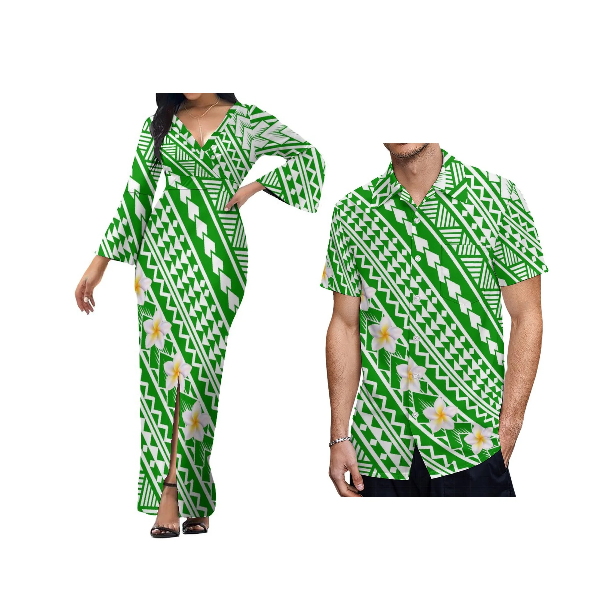 Summer Women Long Skirt Polynesian Vintage V-neck Design Custom Tribal Ethnic Style Pattern Casual Dress
Summer Women Long Skirt Polynesian Vintage V-neck Design Custom Tribal Ethnic Style Pattern Casual Dress
