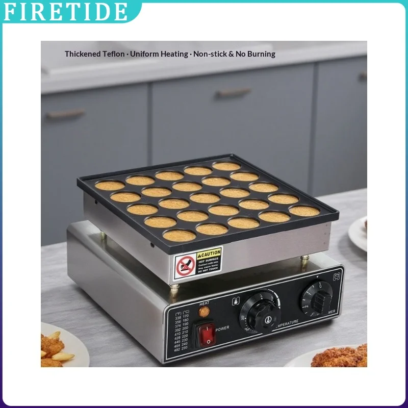 Adjustable Temperature Timing Pancake Making Machine Non-Stick Surface Electric Baker Temperature Control Snack Food Machine
Adjustable Temperature Timing Pancake Making Machine Non-Stick Surface Electric Baker Temperature Control Snack Food Machine