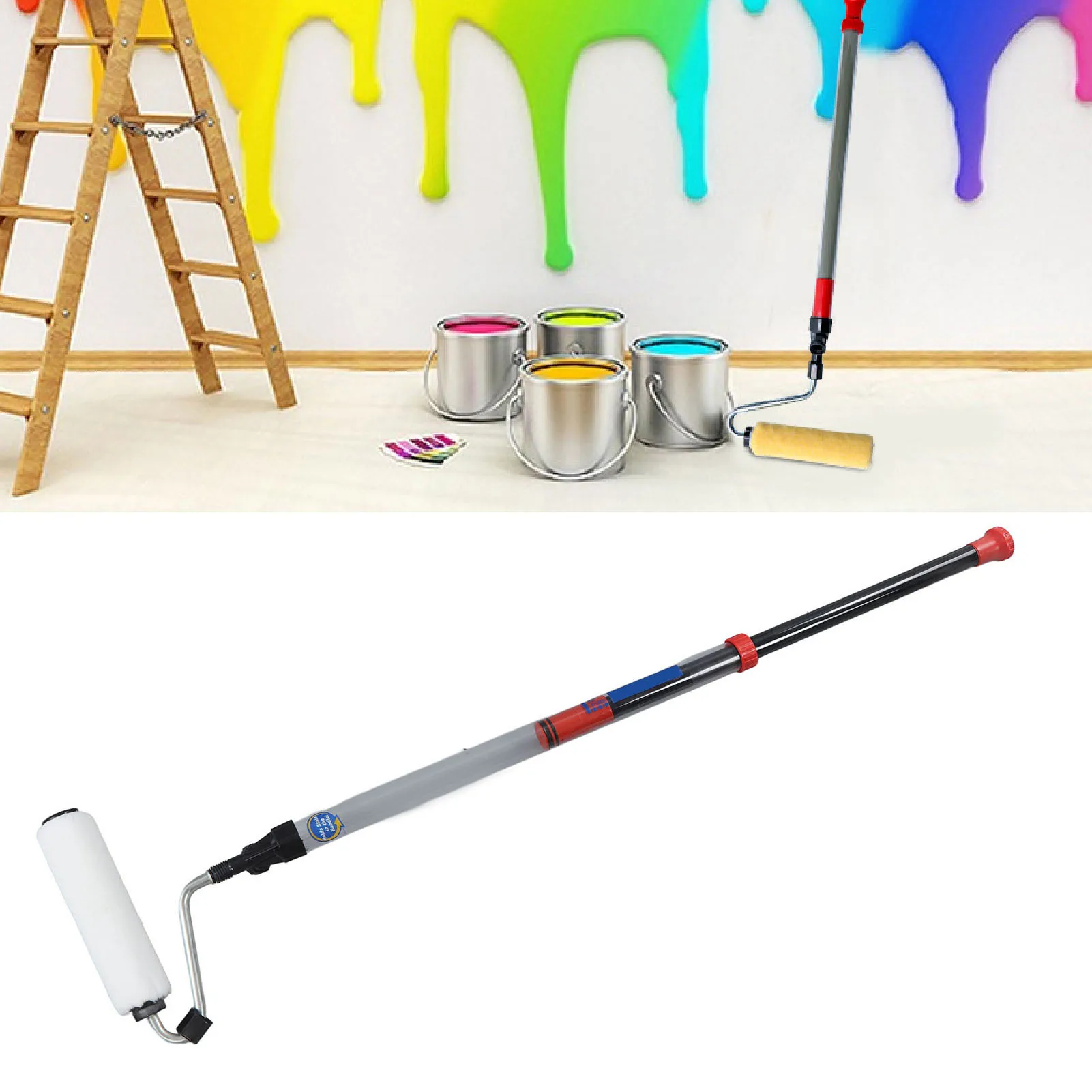 Paint Roller Paint Roller Brush Paint Roller Self Priming Semi Automatic Multifunctional Paint Roller Brush for Indoor Outdoor
Paint Roller Paint Roller Brush Paint Roller Self Priming Semi Automatic Multifunctional Paint Roller Brush for Indoor Outdoor
