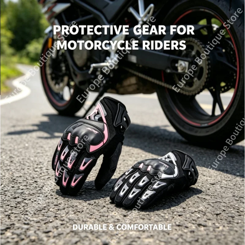 2026 NEW Summer Motorcycle Gloves Thin Mesh Breathable 4 Seasons Full Finger Racing Offroad Unisex Armor for Motorbike
2026 NEW Summer Motorcycle Gloves Thin Mesh Breathable 4 Seasons Full Finger Racing Offroad Unisex Armor for Motorbike