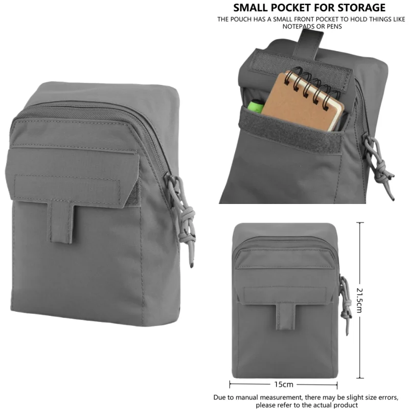 Легкий подсумок MOLLE для хранения | Сумка-аксессуар для охотничьего жилета на пояс | Легкая многофункциональная сумка для мелочей
Легкий подсумок MOLLE для хранения | Сумка-аксессуар для охотничьего жилета на пояс | Легкая многофункциональная сумка для мелочей