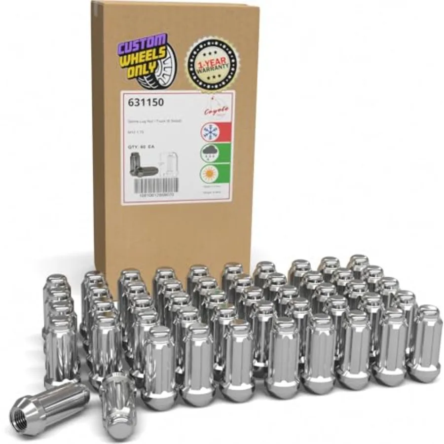 Pcs M12x1.75 12x1.75 Thread Truck 2.00" Long Lug Nuts 6 Fits 1997 to 1999 Ford F150 Expedition 1998 to 1999 Lincoln Navigator
Pcs M12x1.75 12x1.75 Thread Truck 2.00" Long Lug Nuts 6 Fits 1997 to 1999 Ford F150 Expedition 1998 to 1999 Lincoln Navigator