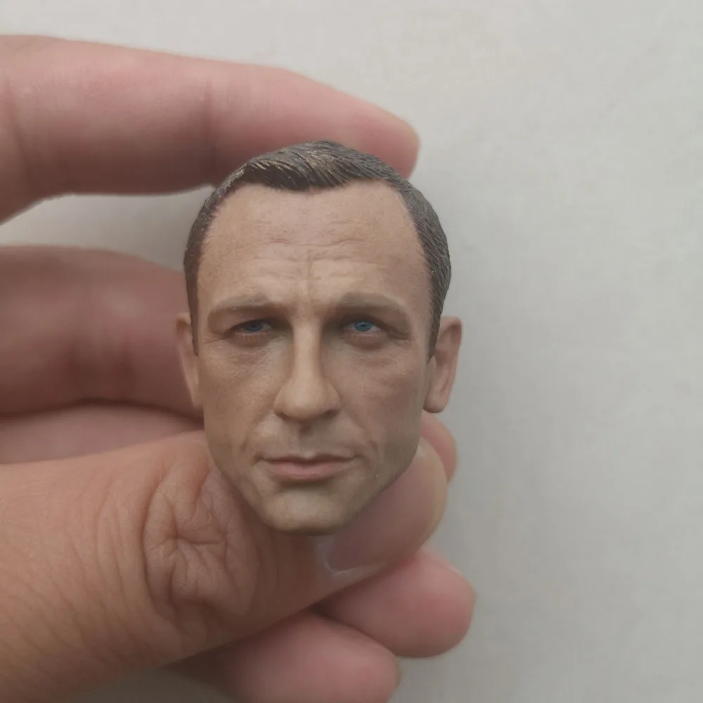 1/6 Scale Agent Daniel Craig Head Sculpt PVC Male Soldier Head Carving Model Fit 12'' Action Figure Body Dolls
1/6 Scale Agent Daniel Craig Head Sculpt PVC Male Soldier Head Carving Model Fit 12'' Action Figure Body Dolls