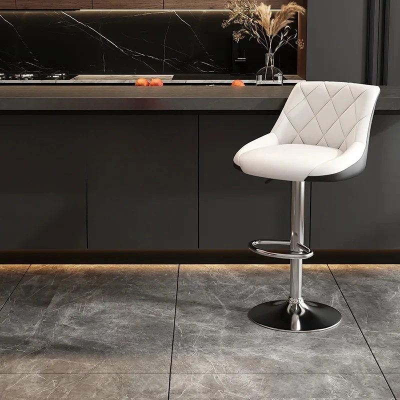 Легкий роскошный барный стул в скандинавском стиле, современный минималистичный кожаный стул, поворотный подъемный барный дизайнерский стул, мебель для дома
Легкий роскошный барный стул в скандинавском стиле, современный минималистичный кожаный стул, поворотный подъемный барный дизайнерский стул, мебель для дома