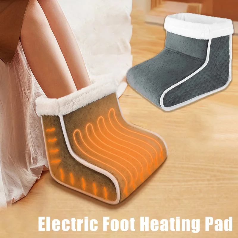 Winter Electric Heater Foot Warmer Washable Soft Plush Feet Heating Pads For Bedroom Improve Sleeping Thermostatic Shoes
Winter Electric Heater Foot Warmer Washable Soft Plush Feet Heating Pads For Bedroom Improve Sleeping Thermostatic Shoes