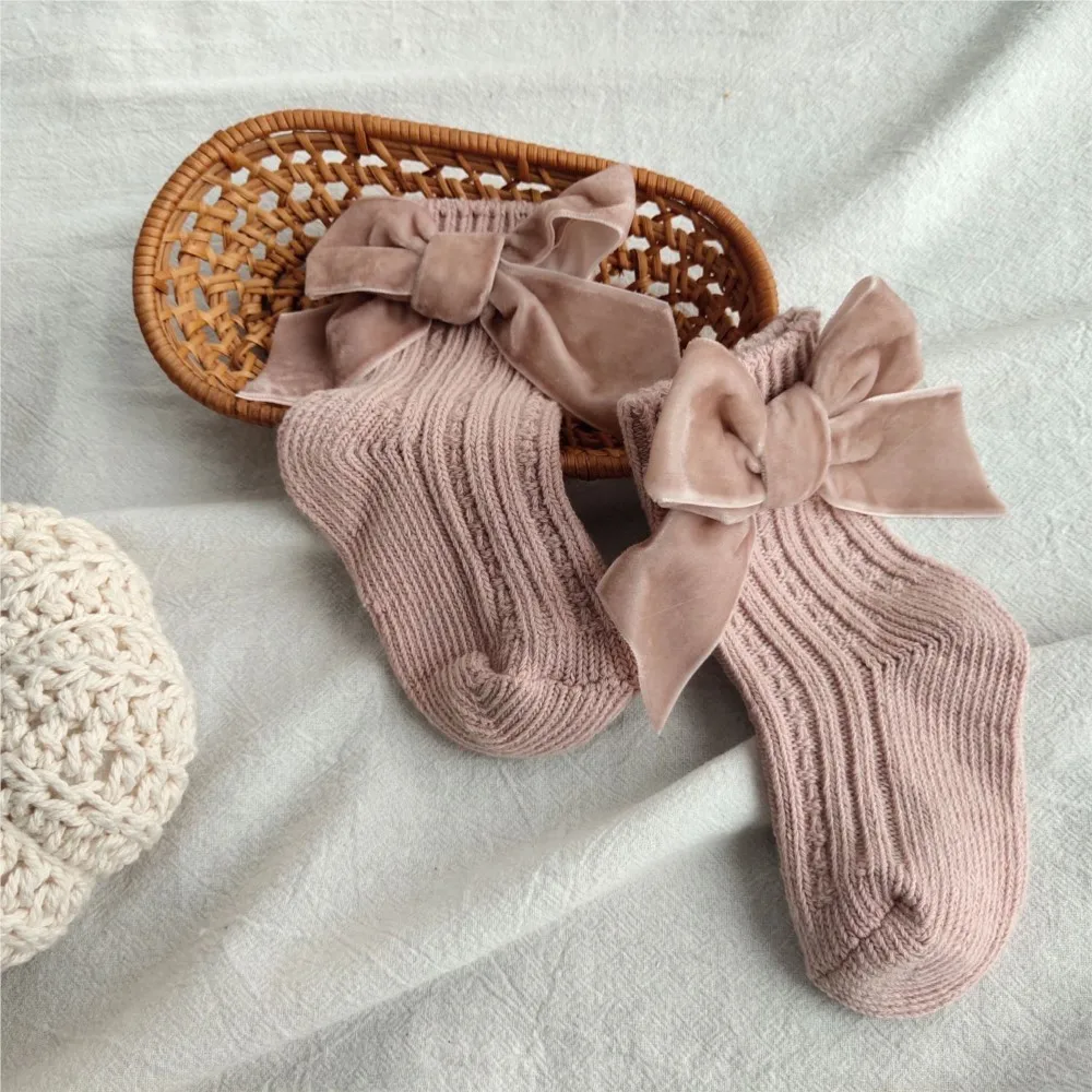Baby Infant Socks Thick Knitted Girls Ankle Socks Big Bows Warm Cotton Children Socks Toddlers Boot Socks 0-5Years
Baby Infant Socks Thick Knitted Girls Ankle Socks Big Bows Warm Cotton Children Socks Toddlers Boot Socks 0-5Years