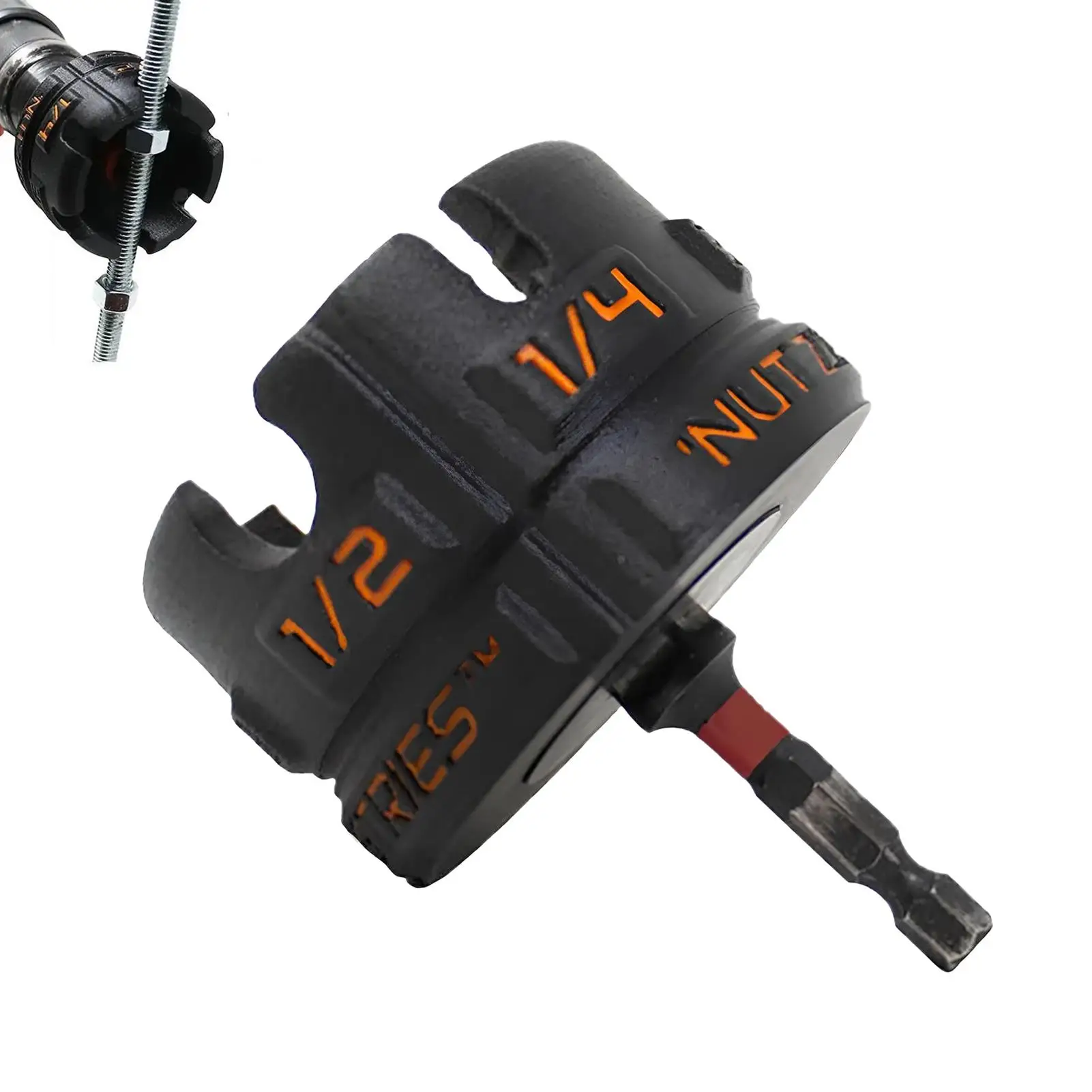 Hex Shank Nut Driver Heavy Duty Drill Bit Nut Inserter Portable Attachment No Slipping Maintenance For Home Technicians Projects
Hex Shank Nut Driver Heavy Duty Drill Bit Nut Inserter Portable Attachment No Slipping Maintenance For Home Technicians Projects